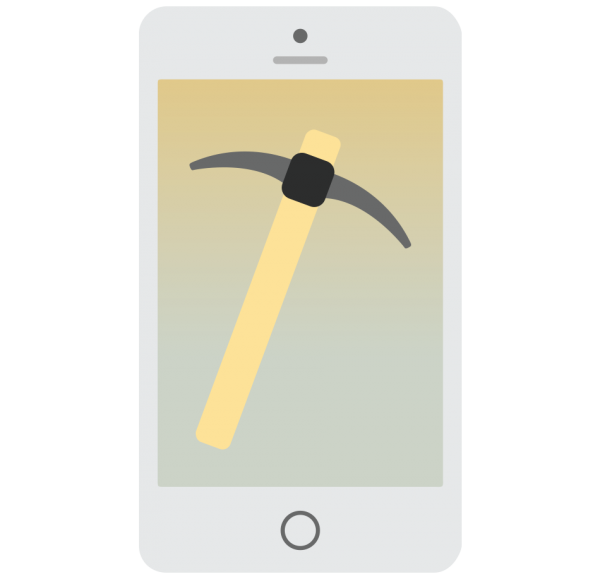 Smartphone android cryptocurrency mining